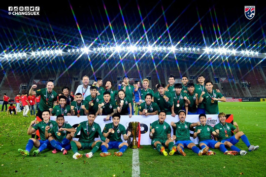 Tuyển Thái Lan nhận thưởng bao nhiêu sau khi vô địch AFF Cup 2022?