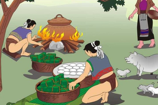 Ý nghĩa của bánh chưng trong ngày Tết nguyên đán của người Việt Nam