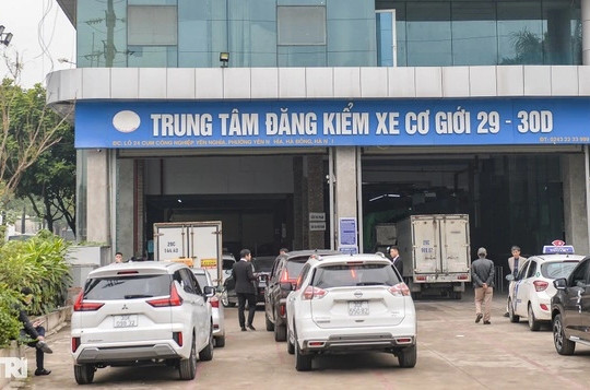 19 trung tâm đăng kiểm xe cơ giới ở Hà Nội hoạt động xuyên Tết