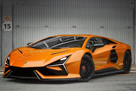 Hé lộ thiết kế của siêu xe kế nhiệm Lamborghini Aventador