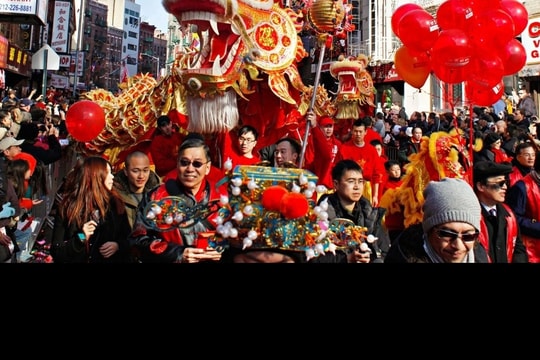 Hoạt động đón Tết Nguyên đán độc đáo tại New York