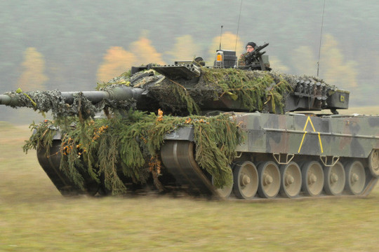Mẫu xe tăng chủ lực Đức được Ukraine mong chờ