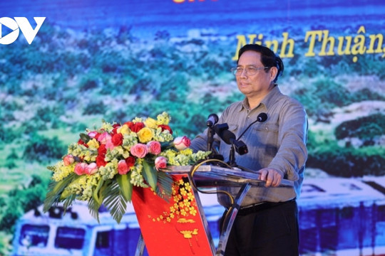Thủ tướng phát động triển khai dự án cải tạo tuyến đường sắt đoạn Nha Trang - Sài Gòn