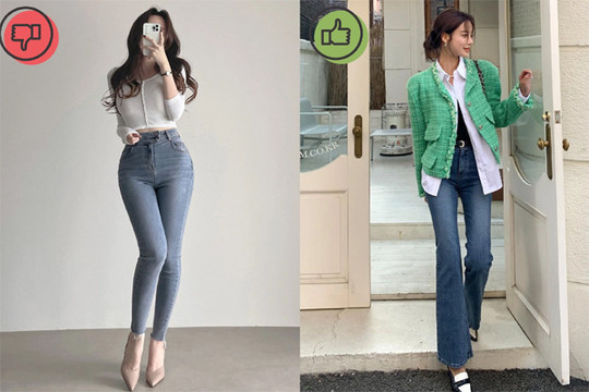 5 kiểu quần jeans đã lỗi mốt