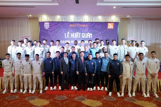 Đội Bình Dương quyết tâm có huy chương tại V.League 2023