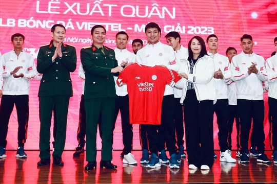 Câu lạc bộ Viettel đặt mục tiêu cạnh tranh chức vô địch V.League 2023