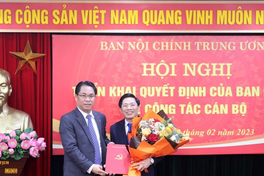 Trợ lý của ông Phan Đình Trạc làm Phó trưởng Ban Nội chính Trung ương