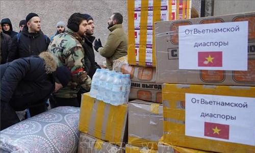 Động đất tại Thổ Nhĩ Kỳ, Syria: Người Việt tại LB Nga chung tay hỗ trợ các nạn nhân