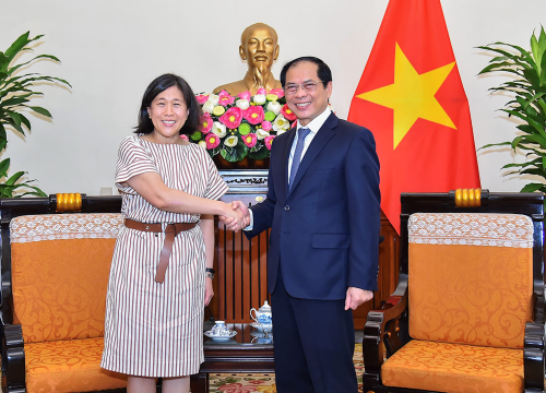 Bộ trưởng Bùi Thanh Sơn tiếp Đại diện Thương Mại Hoa Kỳ Katherine Tai