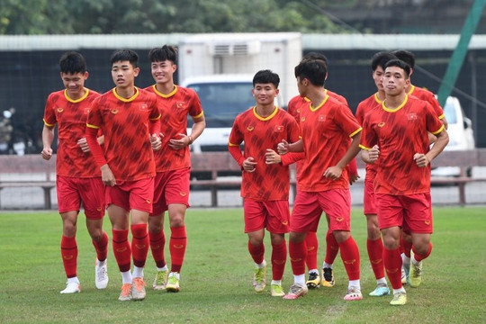 Công bố danh sách 30 cầu thủ U20 Việt Nam tập huấn tại UAE