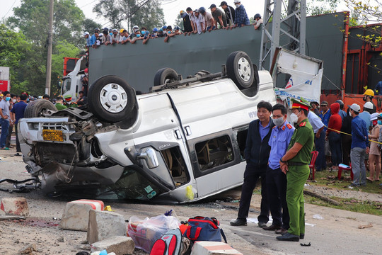 Vụ tai nạn ở Quảng Nam: Nạn nhân thứ 10 tử vong