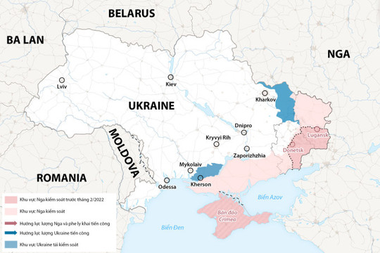 Nga tuyên bố chọc thủng phòng tuyến Ukraine tại Lugansk