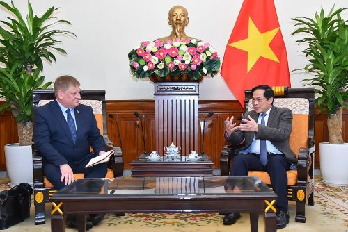 Bộ trưởng Bùi Thanh Sơn tiếp Đoàn Hội đồng kinh doanh EU – ASEAN và Hiệp hội Doanh nghiệp châu Âu tại Việt Nam