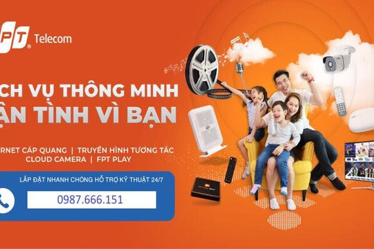 Lắp mạng Internet FPT Hà Nội‏‏ 'ngập tràn ưu đãi, gói cước siêu rẻ, trọn gói chỉ từ 195.000đ/tháng'‏‏
