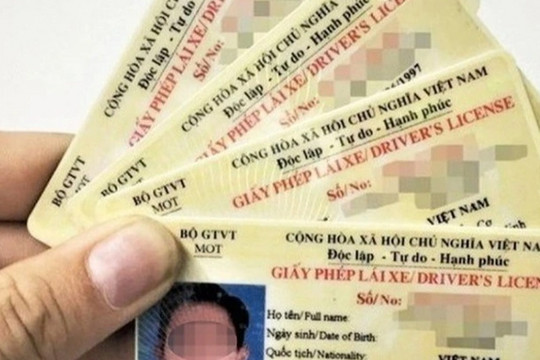 Sở GTVT Hà Nội hướng dẫn đổi giấy phép lái xe trực tuyến