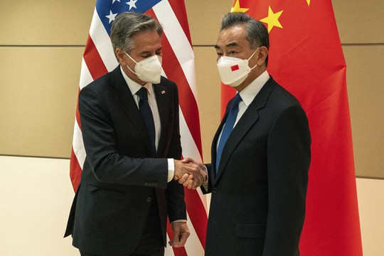 Ngoại trưởng Mỹ gặp nhà ngoại giao hàng đầu Trung Quốc lần đầu sau vụ khinh khí cầu