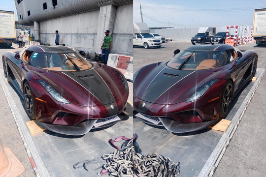 Siêu xe Koenigsegg Regera giá 200 tỷ về Việt Nam 1 năm đã gặp lỗi