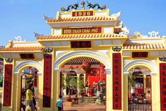 Đình Châu Phú - Tuyệt tác nghệ thuật miền biên giới An Giang