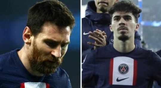 Messi nổi nóng với đồng đội ở PSG