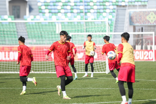U20 Việt Nam hoàn thiện chiến thuật trước trận gặp U20 Australia