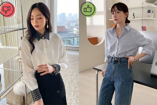 4 kiểu áo sơ mi đã lỗi mốt, khiến vẻ ngoài "dừ" hơn