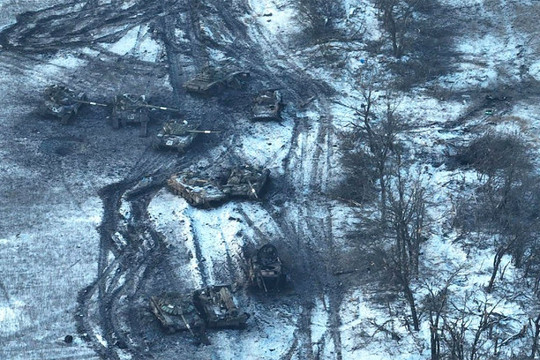 Chiến thuật giúp Ukraine đối phó xe tăng Nga ở Ugledar