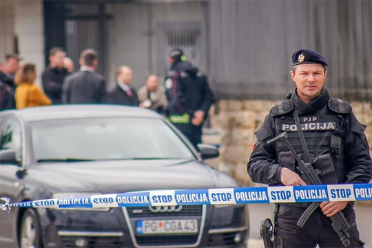 Tòa án Montenegro bị đánh bom, 6 người thương vong