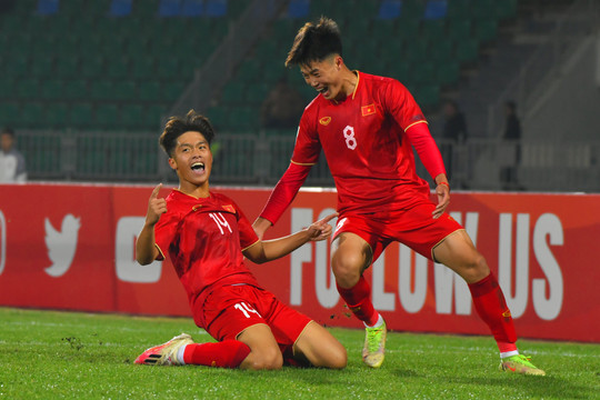 U20 Việt Nam hạ U20 Qatar, đặt một chân vào tứ kết U20 châu Á 2023 