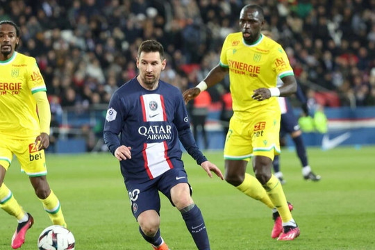 Messi và Mbappe tỏa sáng, PSG xây chắc ngôi đầu ở Ligue 1