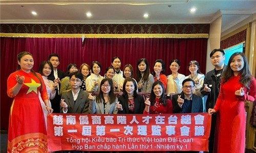 Ra mắt Hiệp hội Kiều bào trí thức Việt tại Đài Loan, Trung Quốc