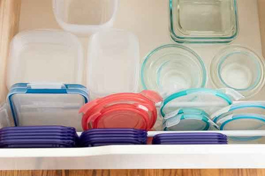 7 cách thông minh để sắp xếp hộp đựng thực phẩm