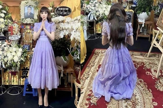Lâm Khánh Chi nói gì về tranh cãi mặc váy điệu đà đi đám tang NSƯT Vũ Linh?
