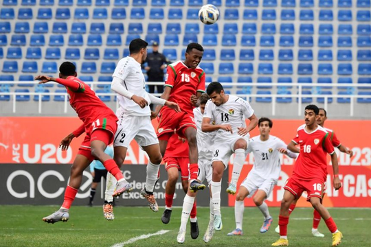 Highlight U20 Jordan chơi ép sân nhưng vẫn không thể ghi bàn vào lưới U20 Oman.