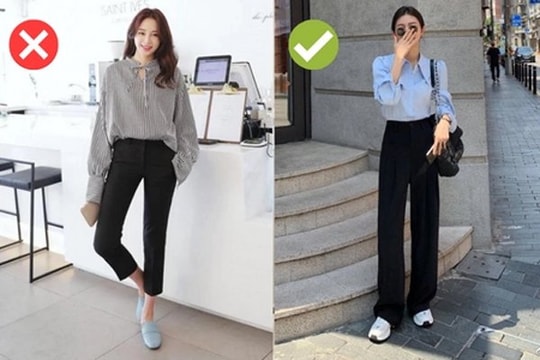 4 kiểu quần vải đã hết thời nàng công sở nên né xa