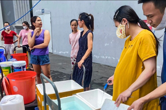 Hà Nội: Tiền nước sạch hàng tháng có thể tăng 15.270 đồng/hộ?