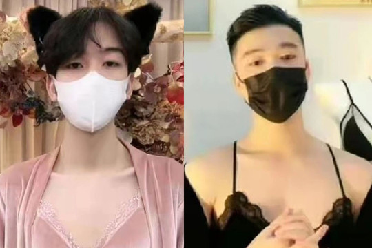 Tại sao nam giới làm mẫu đồ lót nữ để livestream bán hàng nở rộ ở Trung Quốc?