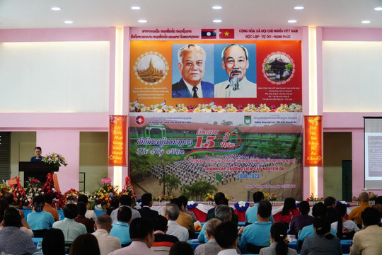 Nơi ươm mầm những tài năng và vun đắp tình hữu nghị Việt - Lào