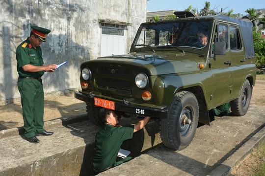 Quân đội chuẩn bị lực lượng chi viện cho các trạm đăng kiểm