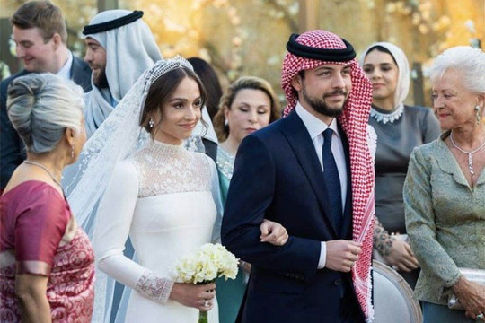 Đám cưới lộng lẫy của con gái Vua Jordan