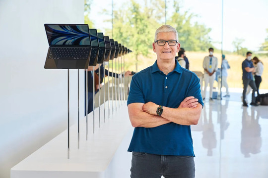 Apple chấp thuận giảm lương CEO Tim Cook
