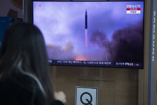 Quân sự thế giới hôm nay (14-3): Triều Tiên tiếp tục bắn tên lửa đạn đạo