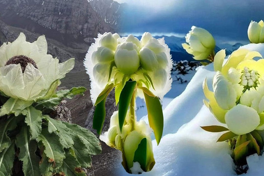 Thiên Sơn tuyết liên: Loài hoa hiếm 7 năm mới nở một lần ở Tây Tạng