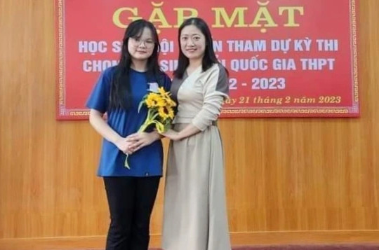 Nữ sinh trường huyện ở Hà Tĩnh giành giải Nhất quốc gia môn địa lý