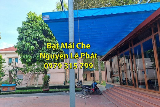 Bạt Nguyễn Lê Phát - thi công bạt kéo di động ngoài trời uy tín, giá rẻ, bảo hành 5 năm