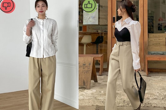 4 lỗi diện quần ống rộng "dìm" cả vóc dáng lẫn phong cách