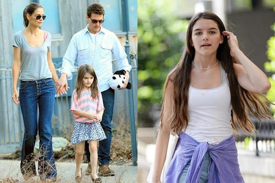 Tuổi 17 của con gái Tom Cruise: Xinh như hoa hậu, vào showbiz