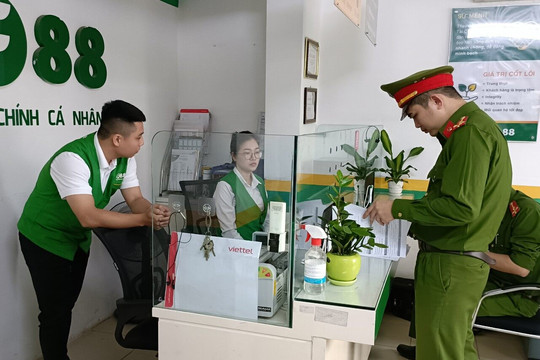 Kiểm tra hành chính 18 địa điểm kinh doanh của F88 tại Bắc Giang