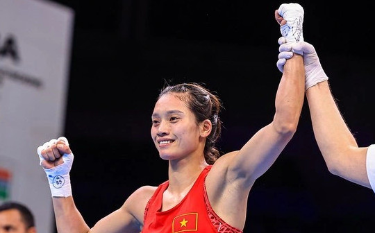 Nữ võ sĩ Việt Nam vào chung kết giải thế giới, giành vé dự Olympic 2024