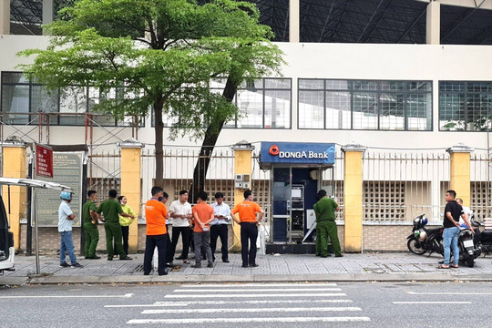 Bắt nghi phạm phá trụ ATM giữa trung tâm Đà Nẵng