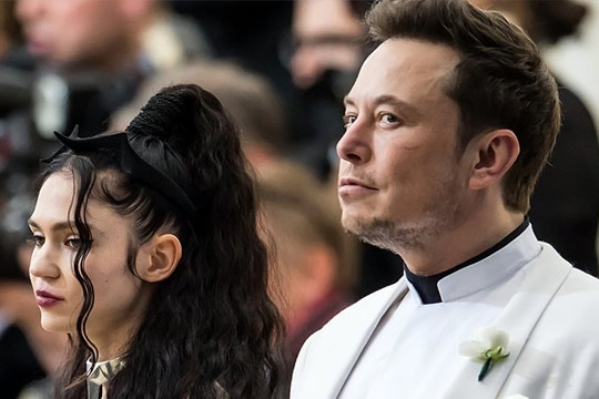 Cặp đôi tỷ phú Elon Musk và Grimes đặt tên con khiến tất cả 'rối não'